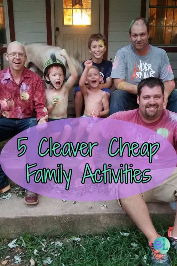 5 Cleaver Cheap Family Activities